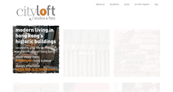 Desktop Screenshot of cityloft.com.hk